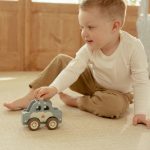 Little Dutch Rendőrautó figurával - Blue Essentials