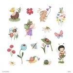 Little Dutch Tetováló matricák - Rosa és barátai