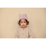 Little Dutch szülinapi korona számokkal - pink