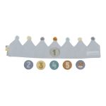 Little Dutch szülinapi korona számokkal - kék