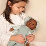 Little Dutch játékbaba ruha – Green Check