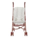 Little Dutch összecsukható játék babakocsi - virágok és pillangók 