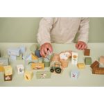 Little Dutch fa építőkocka 50 db - Little Farm 
