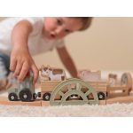 Little Dutch Fa játékvonat sínpályával – Little Farm