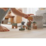 Little Dutch fa építőkocka 50 db - Forest Friends