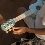 Little Dutch játék gitár zöld - Safari Friends