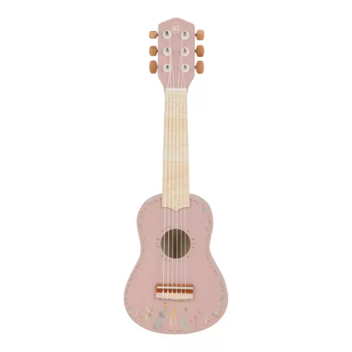 Little Dutch játék gitár pink - Safari Friends