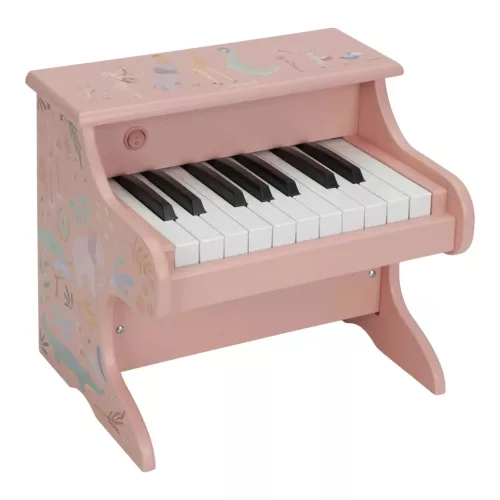 Little Dutch elektronikus zongora pink - Safari Friends