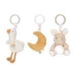 Little Dutch felhúzható rezgő plüss játék (3db) - Newborn Naturals