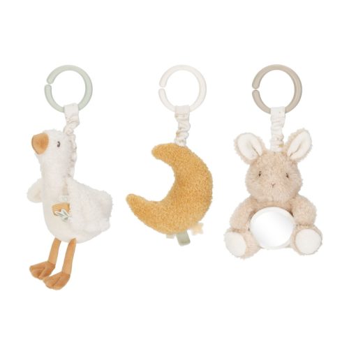Little Dutch felhúzható rezgő plüss játék (3db) - Newborn Naturals