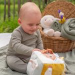 Little Dutch Készségfejlesztő plüss kocka - Little Farm