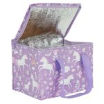Hűtőtáska, Unikornis (lila) 