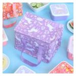 Hűtőtáska, Unikornis (lila) 