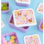 Uzsonnásdoboz, Virágoskert (4 db-os)