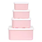 Uzsonnásdoboz, Szív (4 db-os)