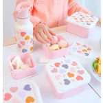 Uzsonnásdoboz, Szív (4 db-os)