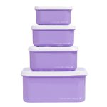 Uzsonnásdoboz, Unikornis (lila) (4 db-os)