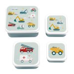 Uzsonnásdoboz, Autó (4 db-os)