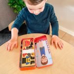 MierEdu MÁGNESES PUZZLE JÁTÉK, TŰZOLTÓ 