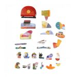 MierEdu Mágneses puzzle játék repülők 