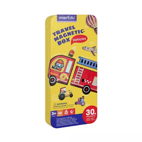 MierEdu Mágneses puzzle játék, Járművek