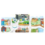 MierEdu Zselés matricázó készlet, A nyüzsgő város