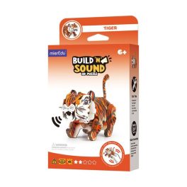 MierEdu Hangot adó 3D állatos puzzle, Tigris