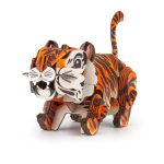 MierEdu Hangot adó 3D állatos puzzle, Tigris