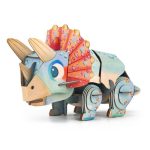 MierEdu Hangot adó 3D állatos puzzle, Triceratops