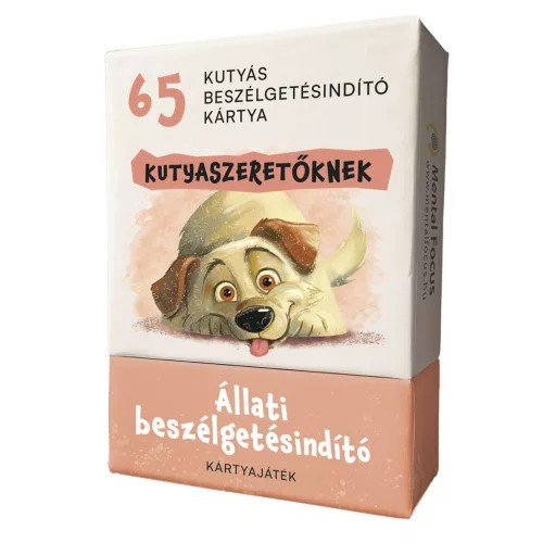 Állati beszélgetésindító kártyajáték kutyaszeretőknek