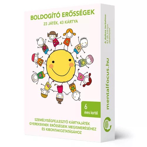 Boldogító erősségek kártya