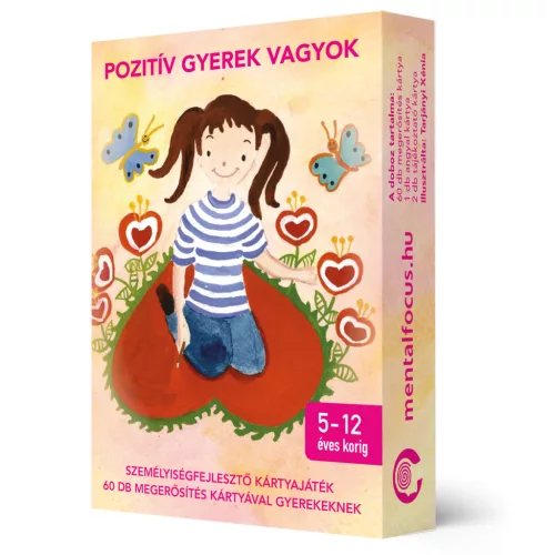 Pozitív gyerek vagyok kártya