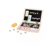 Tooky Toy - hordozható mágneses rajztábla betűkkel és számokkal 