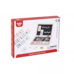 Tooky Toy - hordozható mágneses rajztábla betűkkel és számokkal 