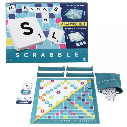 Scrabble 2 az 1-ben Original és Társasjáték 