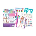 MAKE IT REAL, DIVATTERVEZŐ VÁZLATFÜZET, ROMANTIKUS RUHÁK