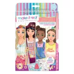 MAKE IT REAL, DIVATTERVEZŐ VÁZLATFÜZET, VIRÁGZÓ KREATIVITÁS