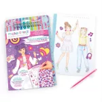 MAKE IT REAL, DIVATTERVEZŐ VÁZLATFÜZET, KARCOLÓ GROOVE HANGULAT