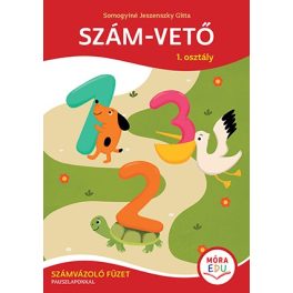 SZÁM-VETŐ - 1. OSZTÁLY Számvázoló füzet pauszlapokkal