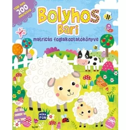   Bolyhos Bari matriás foglalkoztatókönyve - Több mint 200 matricával