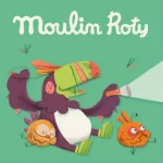 Moulin Roty - Diavetítő lámpák - 3 db mesevetítő korong mesevetítőbe - Dzsungel