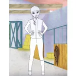 1000 ló matricája 1. - Virágos rét