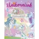 Unikornisok matricákkal - Lila
