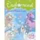 Unikornisok matricákkal - zöld