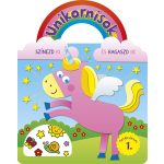 Unikornisok - Színezd ki és ragaszd be matricákkal 1.