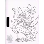 Színező matricákkal - Tündérek