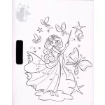 Színező matricákkal - Tündérek