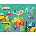 Színező matricákkal - Járművek