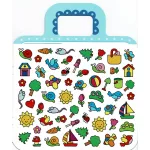 Füles kifestő matricákkal - 2. Repülő