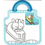 Füles kifestő matricákkal - 4. Roller